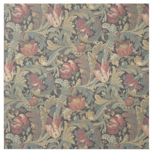 Rich Floral Tapestry Brocade Antique Victorian Gallery Wrap