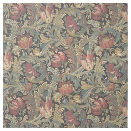 Rich Floral Tapestry Brocade Damask Gallery Wrap