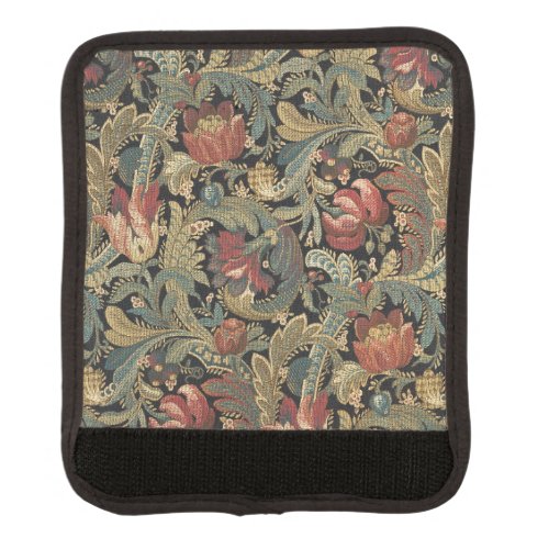 Rich Floral Tapestry Brocade Damask Luggage Handle Wrap
