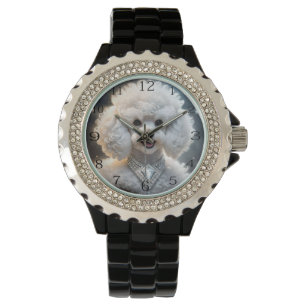 Rich Fluffy Poodles Wear Diamonds, Watch