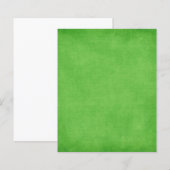 RICH GREEN GRASS GRUNGE PAPER CANVAS TEMPLATES TEX (Front/Back)