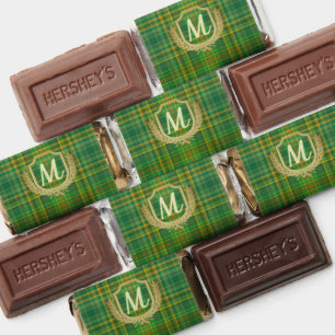 Rich Green Tartan (Plaid) Custom Hershey's Miniatures