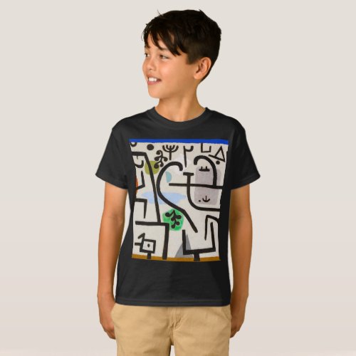 Rich Harbour by Paul Klee T_Shirt