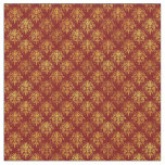 Rich Holiday Damask Fabric