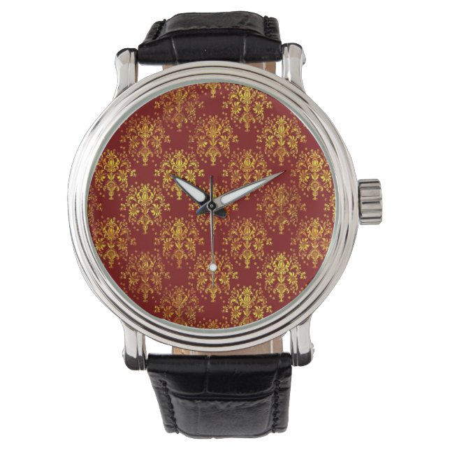Rich Holiday Damask Watch (Front)