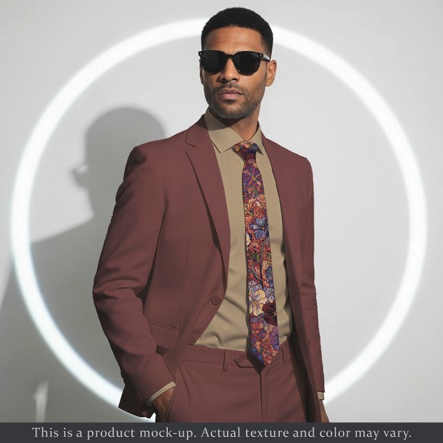 Rich Impressionist Floral Necktie (Creator Uploaded)