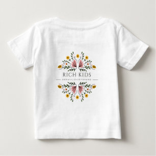 Rich kids aura11 luxury brand baby T-Shirt