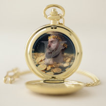 Rich Man Rune Pocket Watch |Feoh Fehu Viking Anglo