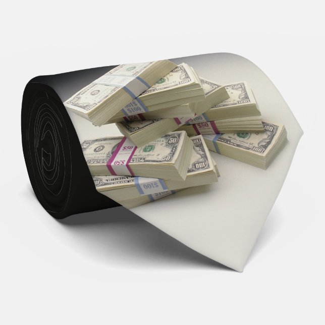 Rich Men Neck Tie (Rolled)