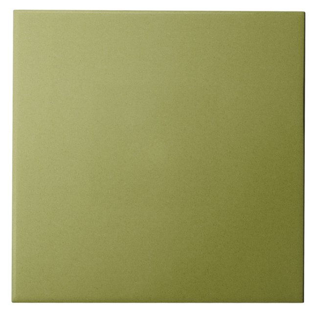 Rich Moss Green Ceramic Tile. Ceramic Tile (Front)