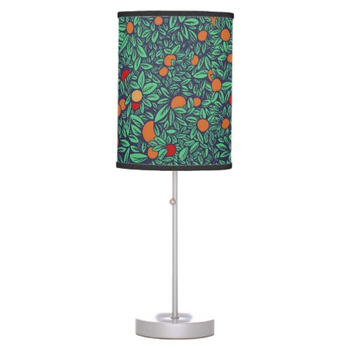 Rich Orchard Vintage Tree Pattern Table Lamp