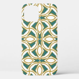  rich ornament. Sloping seamless colorful ornament iPhone 12 Case