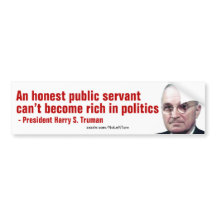 Rich Politicians Are Crooks Harry Truman