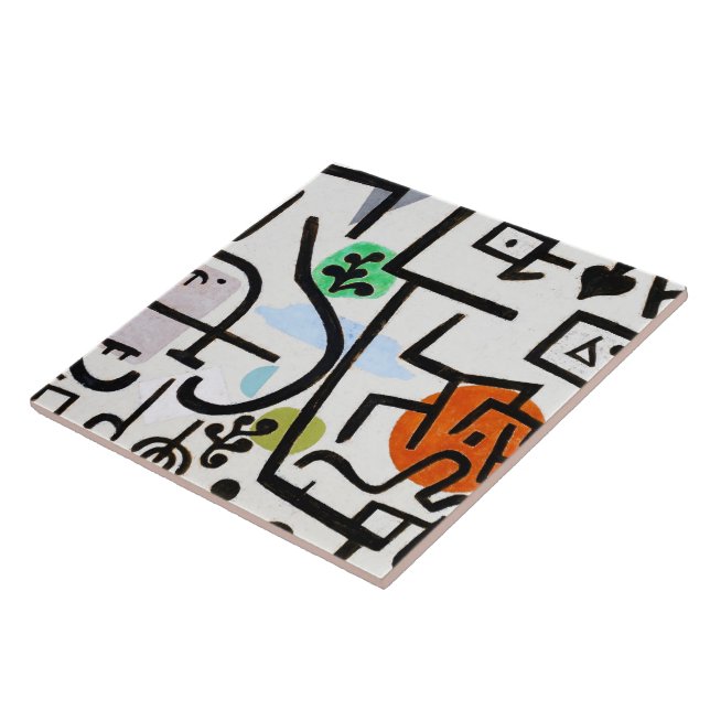 Rich Port, Paul Klee Ceramic Tile (Side)