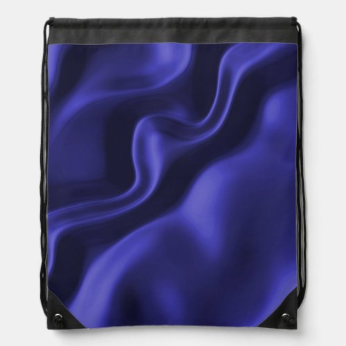 Rich Purple Satin Silk look fabric Drawstring Bag