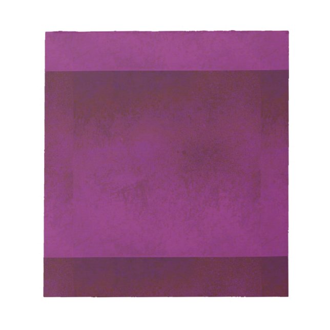 RICH PURPLE VELVET GRADIENT BACKGROUND NOTEPAD (Front)