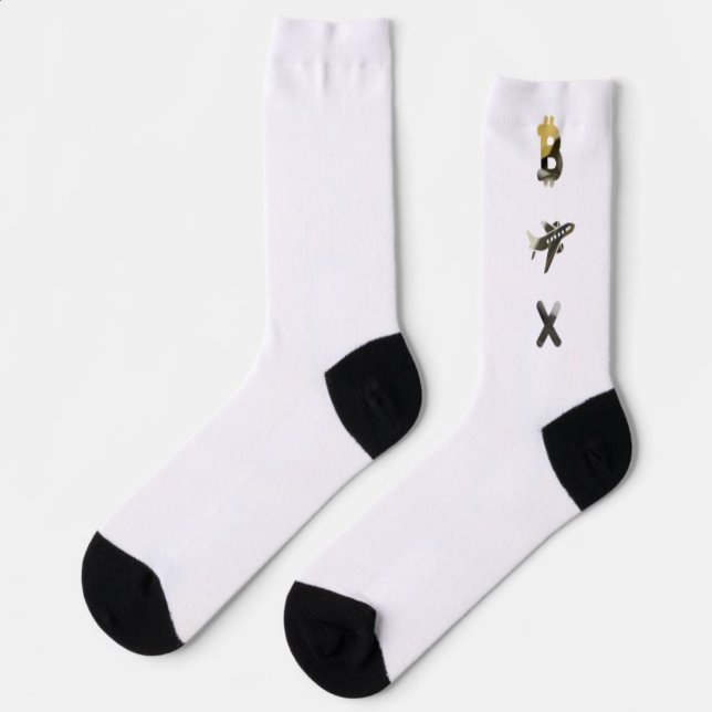 RICH Unisex Socks Trend Abstract Black White Gold (Creator Uploaded)