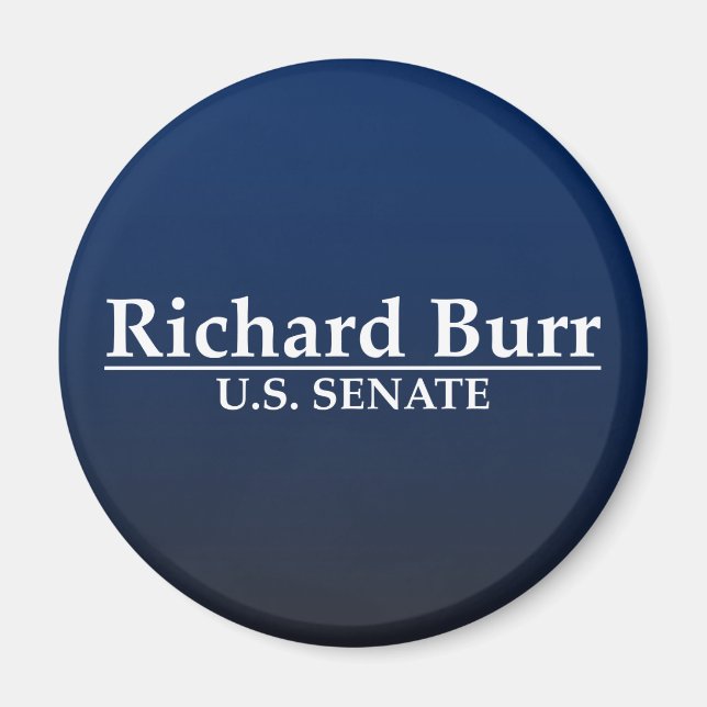 Richard Burr U.S. Senate Magnet (Front)