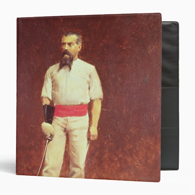 Richard Burton  in Fencing Dress, 1889 Binder (Front/Inside)