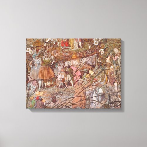 Richard Dadd _ The Fairy Fellers Master_Stroke Canvas Print