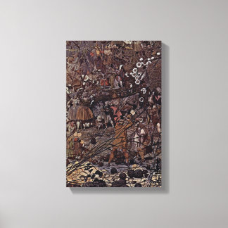 Richard Dadd - The Fairy Fellers Master-Stroke Canvas Print