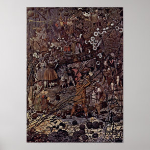 Richard Dadd - The Fairy Fellers Master-Stroke Poster