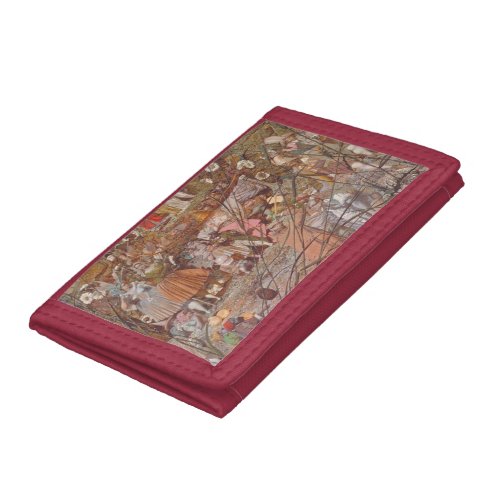 Richard Dadd _ The Fairy Fellers Master_Stroke Trifold Wallet