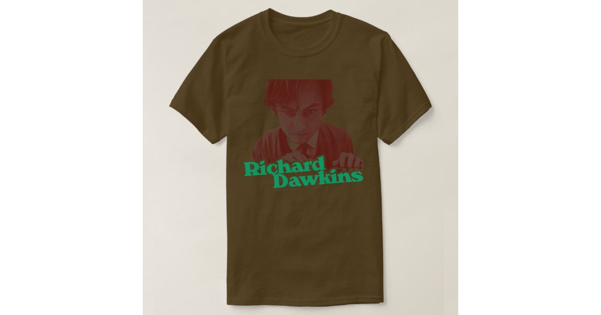 Richard Dawkins Free Thinker Atheism FanArt T-Shirt | Zazzle