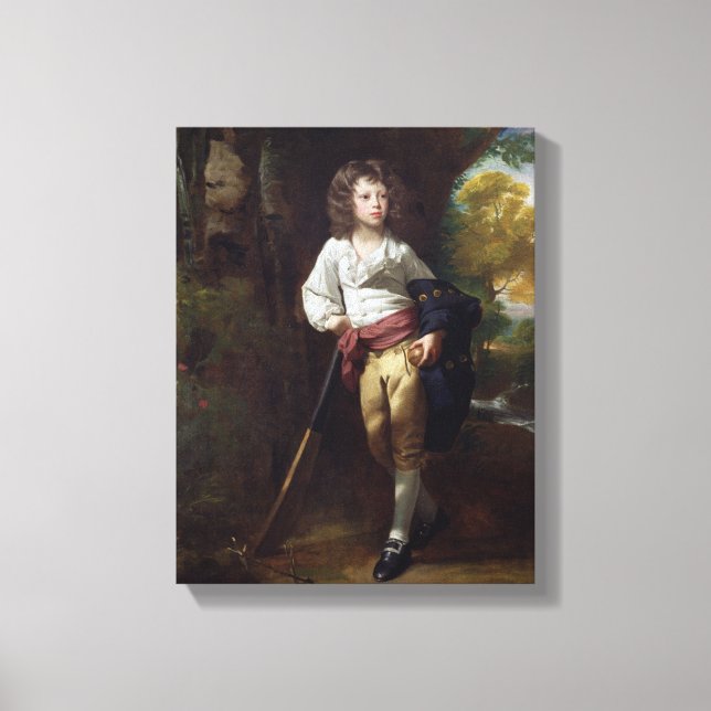 Richard Heber, 1782 (oil on canvas) Canvas Print (Front)