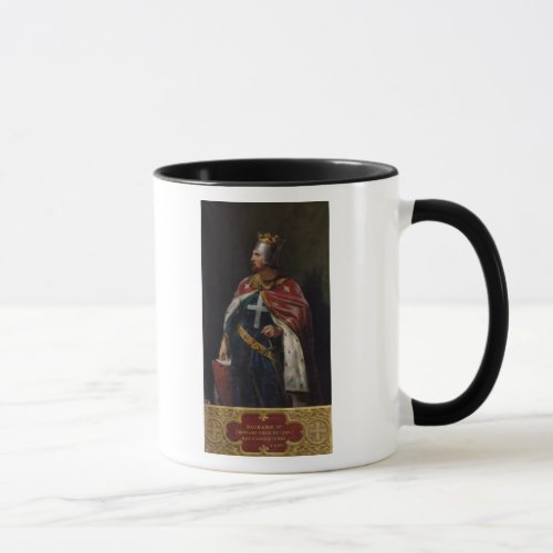Richard I the Lionheart  King of England 1841 Mug