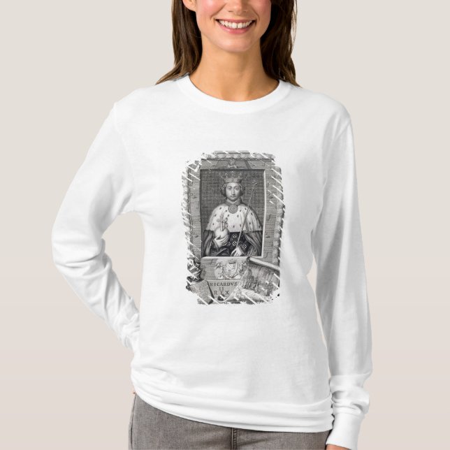 Richard II (1367-1400) King of England 1377-99, af T-Shirt (Front)
