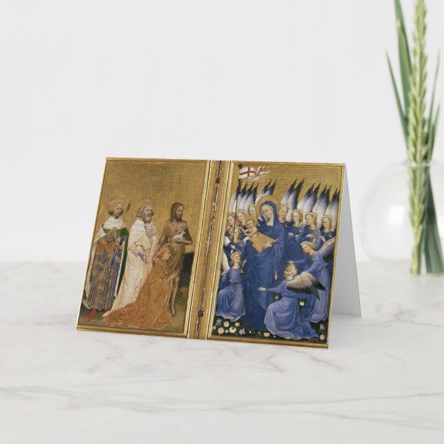 Richard II Presented to the Virgin and Child Card (Front)