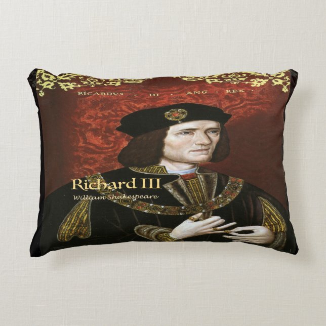 Richard III Accent Pillow (Front)