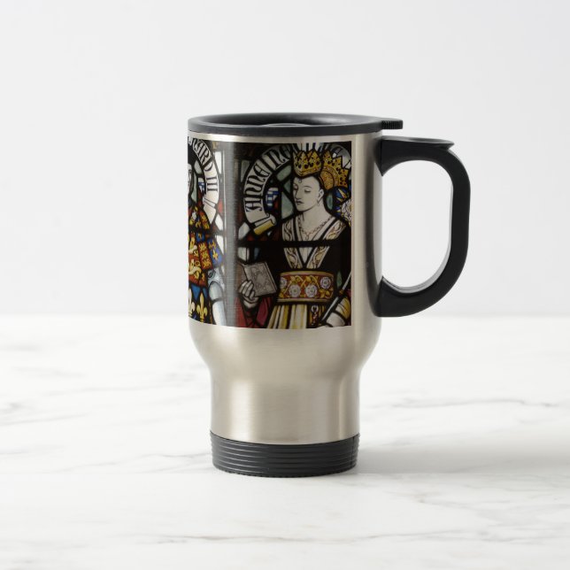 RICHARD III AND QUEEN ANNE OF ENGLAND TRAVEL MUG (Right)