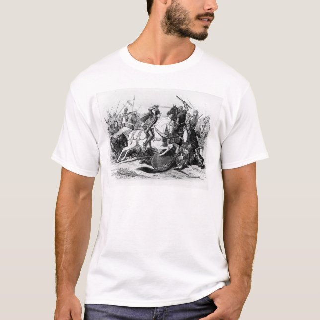 Richard III  at the Battle of Bosworth in 1485 T-Shirt (Front)