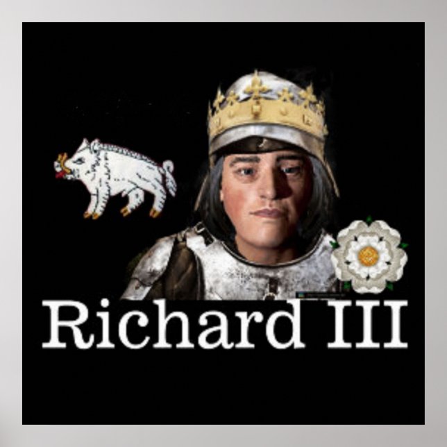 Richard III in armor Poster (Front)