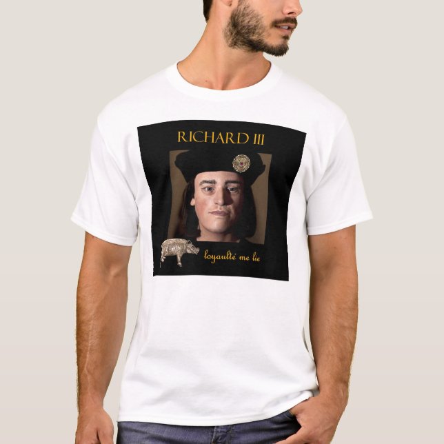 Richard III in the shadows T-Shirt (Front)
