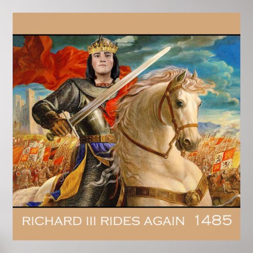 Richard III rides again Poster