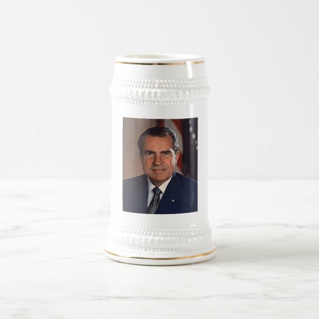 Richard M. Nixon Beer Stein (Center)