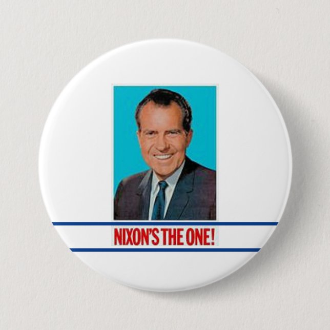 Richard M. Nixon Button (Front)