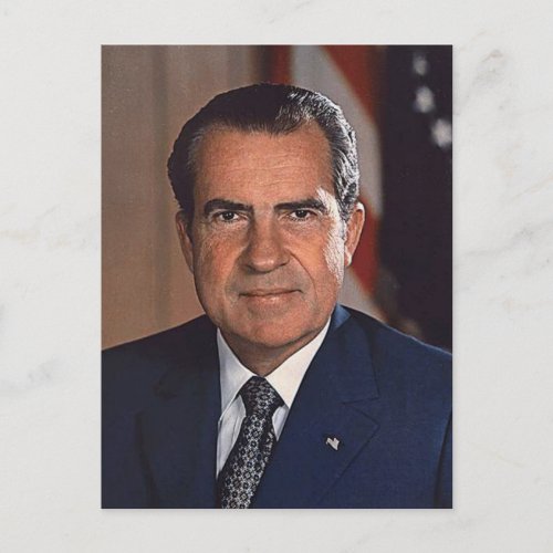 Richard M Nixon Postcard