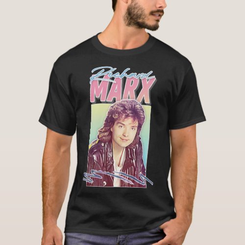 Richard Marx  80s Retro  Pop Music Fan Design Clas T_Shirt