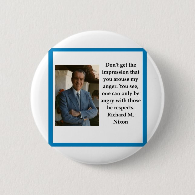 richard,milhous,nixon,president,gop,conservative,r button (Front)