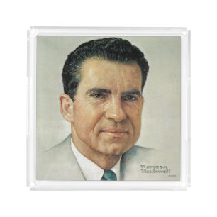 Richard Milhouse Nixon Acrylic Tray