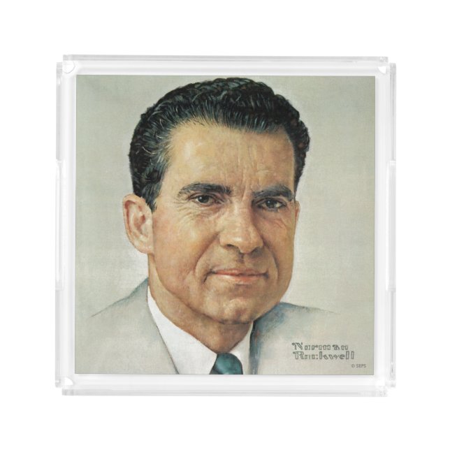 Richard Milhouse Nixon Acrylic Tray (Front)