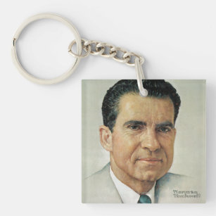 Richard Milhouse Nixon Keychain