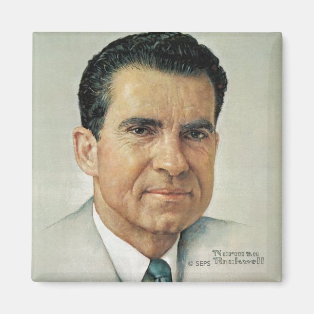 Richard Milhouse Nixon Magnet (Front)