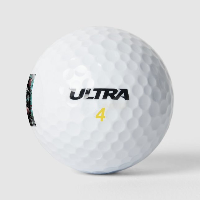 RICHARD MILLE リシャールミル　ゴルフボール　pro v1 Richard Mille Multi Carbon Golf Balls | Zazzle