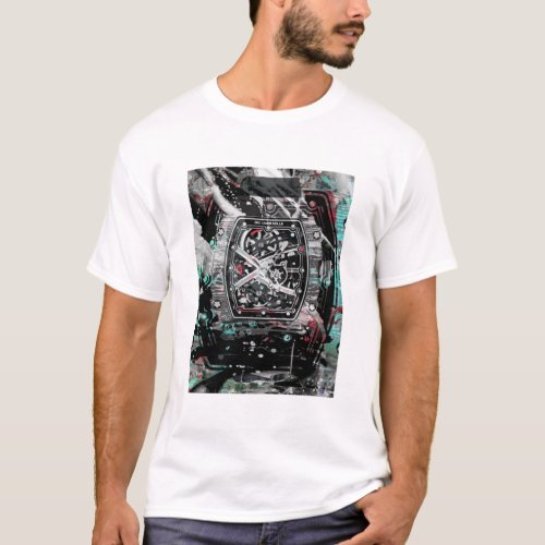 Richard Mille Multi Carbon T-Shirt