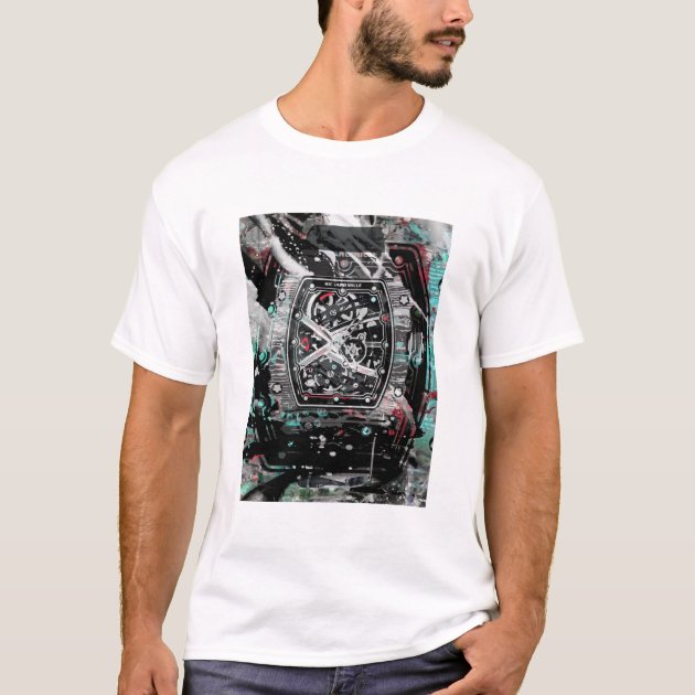 Richard Mille Multi Carbon T Shirt Zazzle